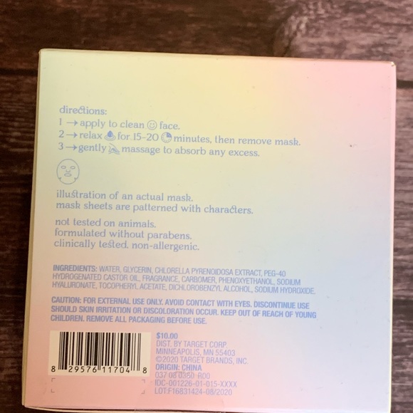 Target More than Magic: Jingle and Joy Gift Set 5 Face Masks 6/$25 - Picture 3 of 4